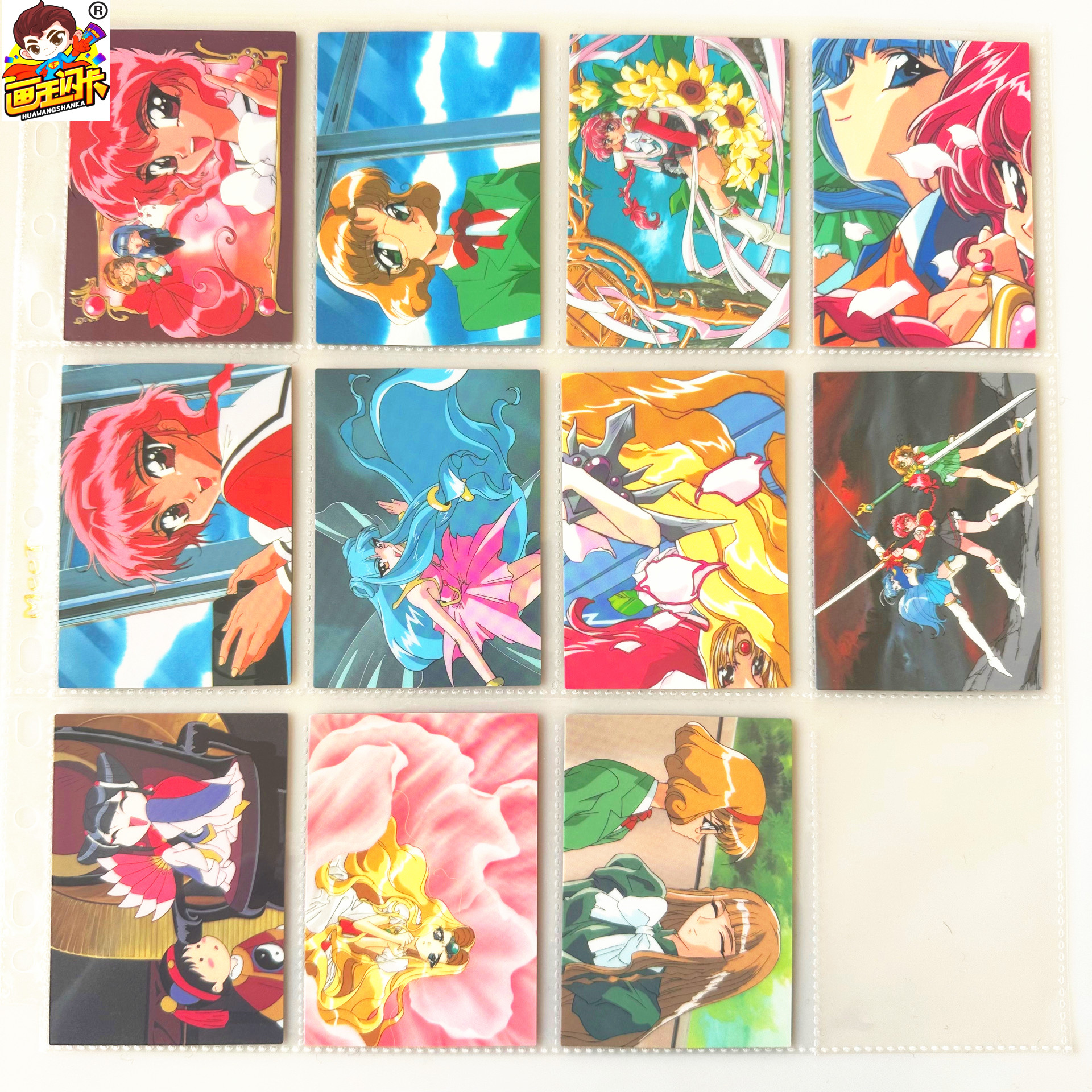 魔法骑士CLAMP收藏卡牌片普白卡