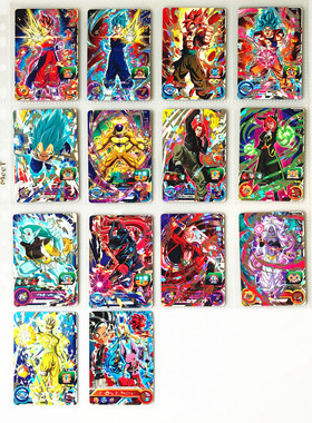 【画王】龙珠英雄 SEC级卡 限定P闪卡 PBBS9 超4 蓝贝吉特 悟吉塔