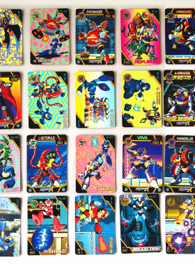 【画王】洛克人X 日版ROCKMAN 万代普卡 白 西格玛 艾克赛尔 蕾雅