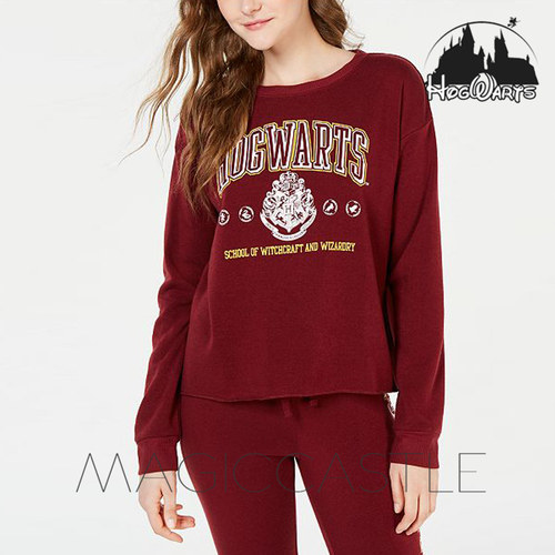 霍格沃茨红色新年套装送袜子