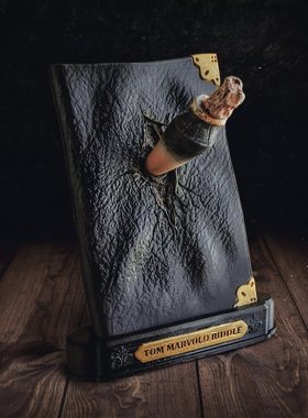 正版周边 伏地魔汤姆里德尔蛇怪日记本树脂哈利波特收藏摆件