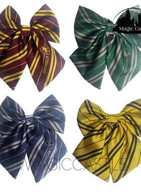 哈利波特周边KANKO 同款JK学院风格兰芬多斯莱特林蝴蝶结领花