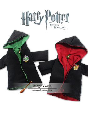 哈利波特 正版WD格兰芬多斯莱特 魔法袍校服手机挂件手机链