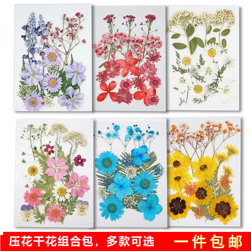 干花压花diy材料包手工滴胶干花