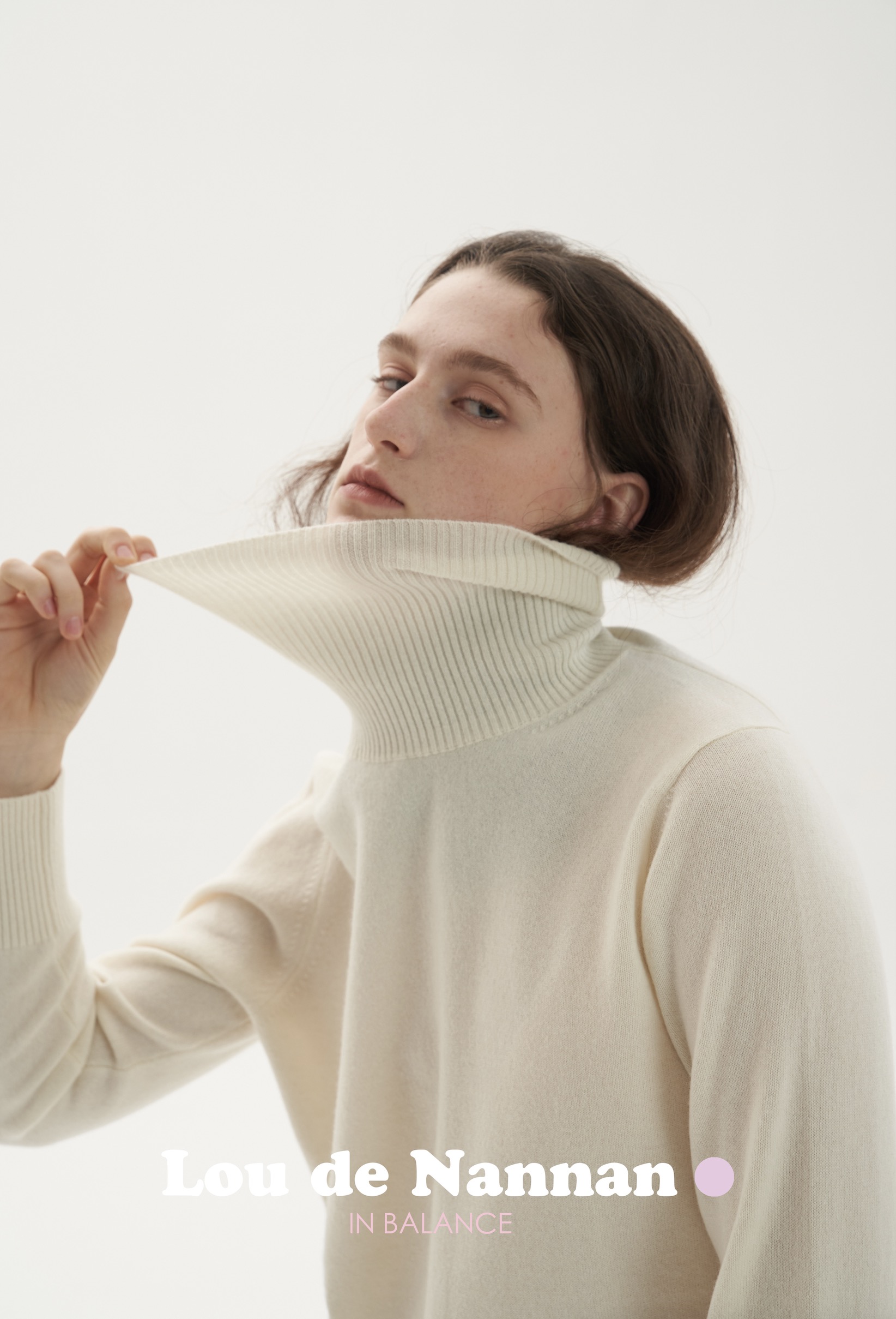 通勤纯羊绒针织衫高领厚毛衣高领