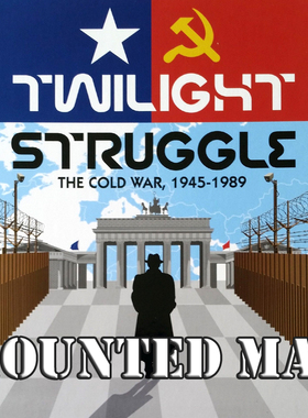 桌游驿站 Twilight Struggle Mounted Map 棋盘牌垫 兵战军棋地图