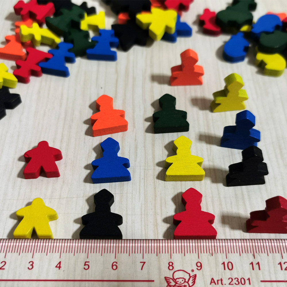 随从meeple米宝标记卡卡颂城