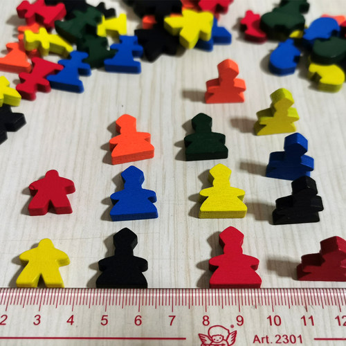 随从meeple米宝标记卡卡颂城