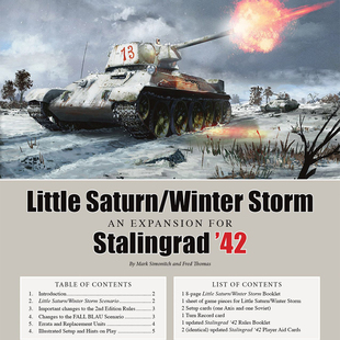 桌游驿站 Stalingrad42 Exp 斯大林格勒兵战演军事棋算子地图组件