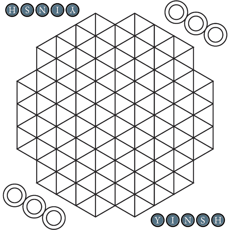 桌游驿站 YINSH 圈套棋 冰火山木质棋子DIY益智计谋策略 玩家定制