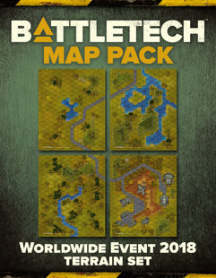 桌游驿站 BattleTech Map Pack战斗科技军演模型兵棋沙盘地图牌垫
