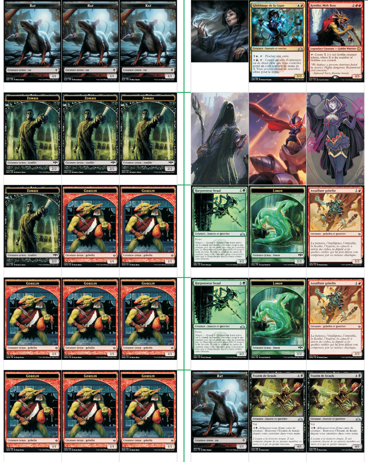 桌游驿站 玩家定制 双面立式标记 英雄角色怪物图鉴 trpg跑团战棋