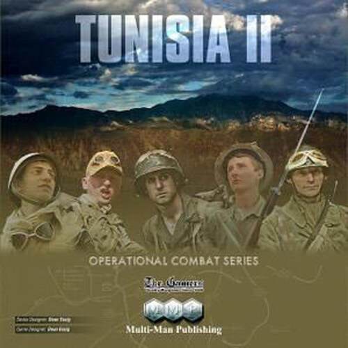 桌游驿站 Tunisia2突尼斯亚兵人军演算子战棋沙盘地图OCS系列组件