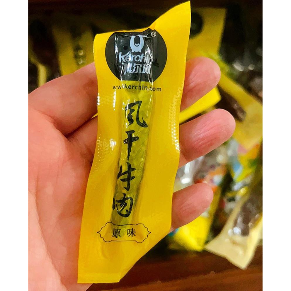 新货科尔沁风干牛肉原味辣味内蒙古特产手撕牛肉风干零食休闲零食