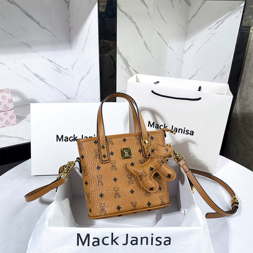 香港真皮质感斜挎小包托特包包女