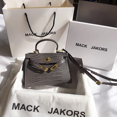 MACKJASIOSE质感手拎凯莉包包女
