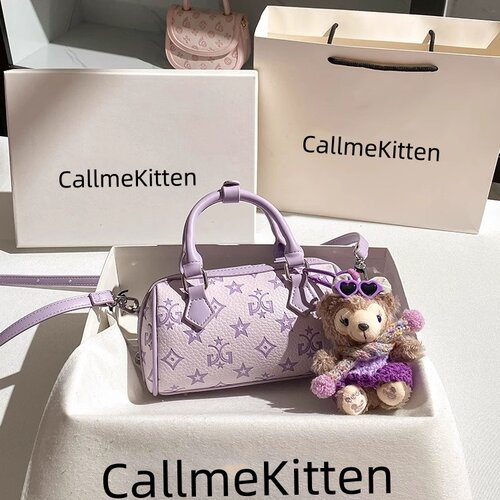 Callmekitten时尚百搭紫色枕头包