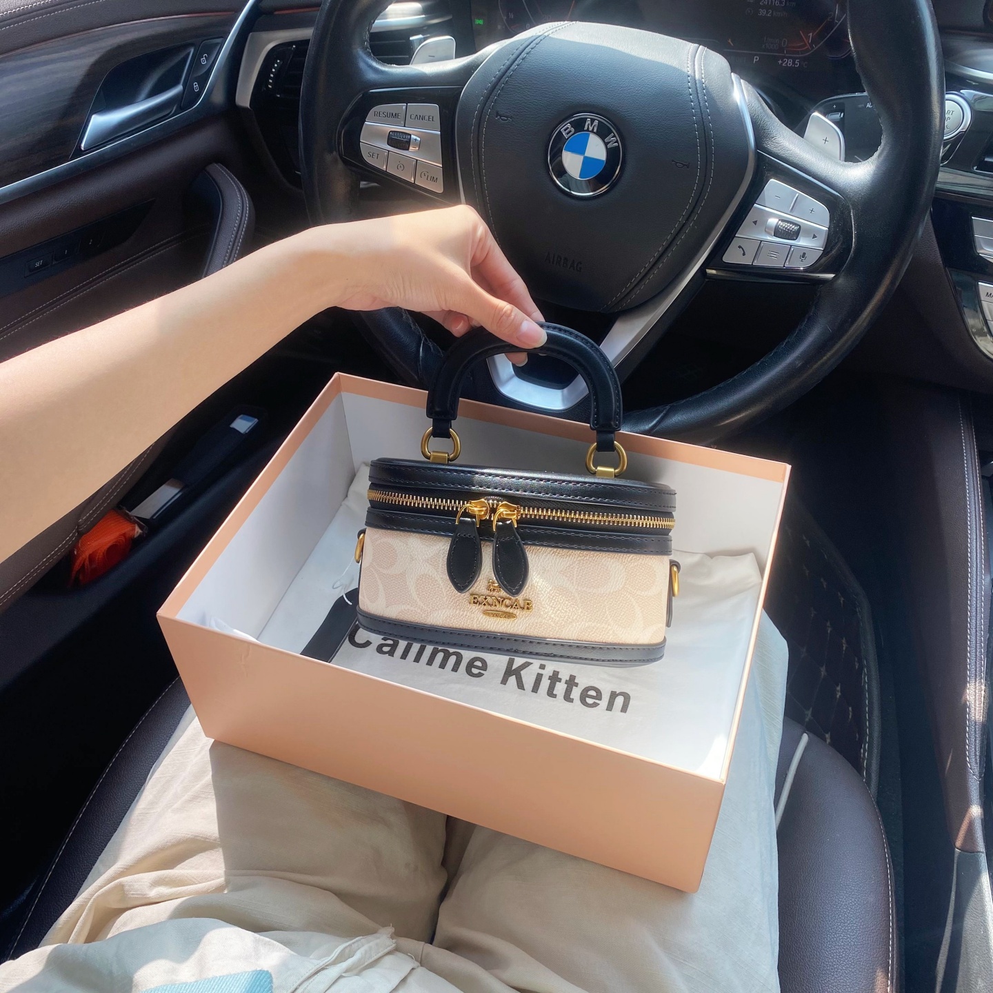 CallmeKitten小众轻奢盒子包