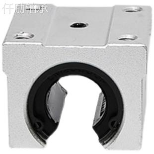 标准开口直线光轴滑块轴承SBR10