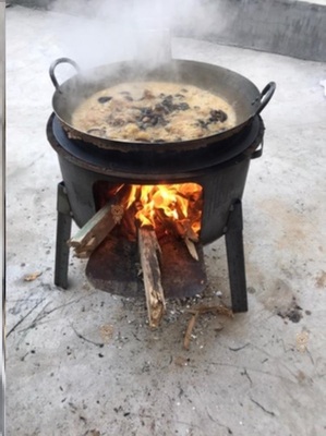 室内铁锅农村厨具便携式柴火土灶