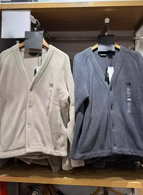 品控货！男女装摇粒绒印花开衫外套上衣长袖V领秋冬新款483980