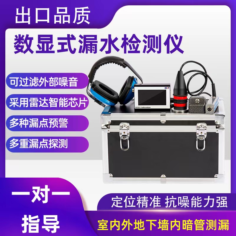汉阳100测漏仪室内室外地暖自来水管漏水暗管检测仪精准墙内进口