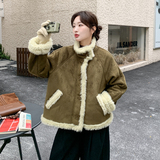 新款主推-羊羔毛皮草毛毛外套876-p185-k279，女装皮草，2C062