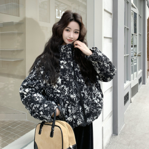 主推新款-新面料短款羽绒服宽松小个子外套896-P245-K379图片