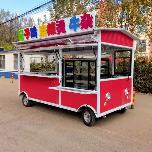 早餐车小吃车烧烤三轮餐车多功能