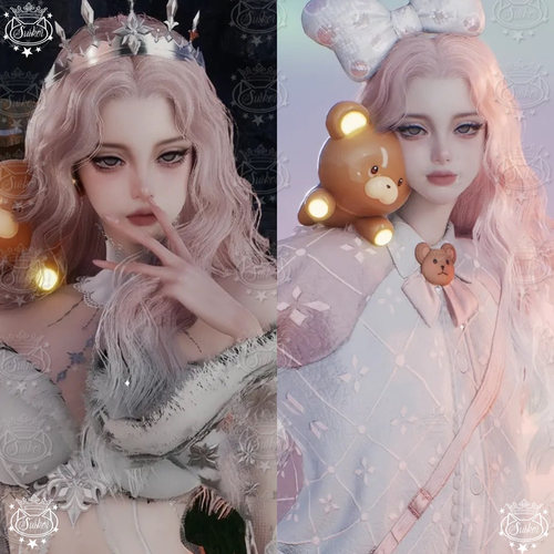 秒发【甜梦】永恒之塔捏脸女AION2天族魔族国服台服国际服