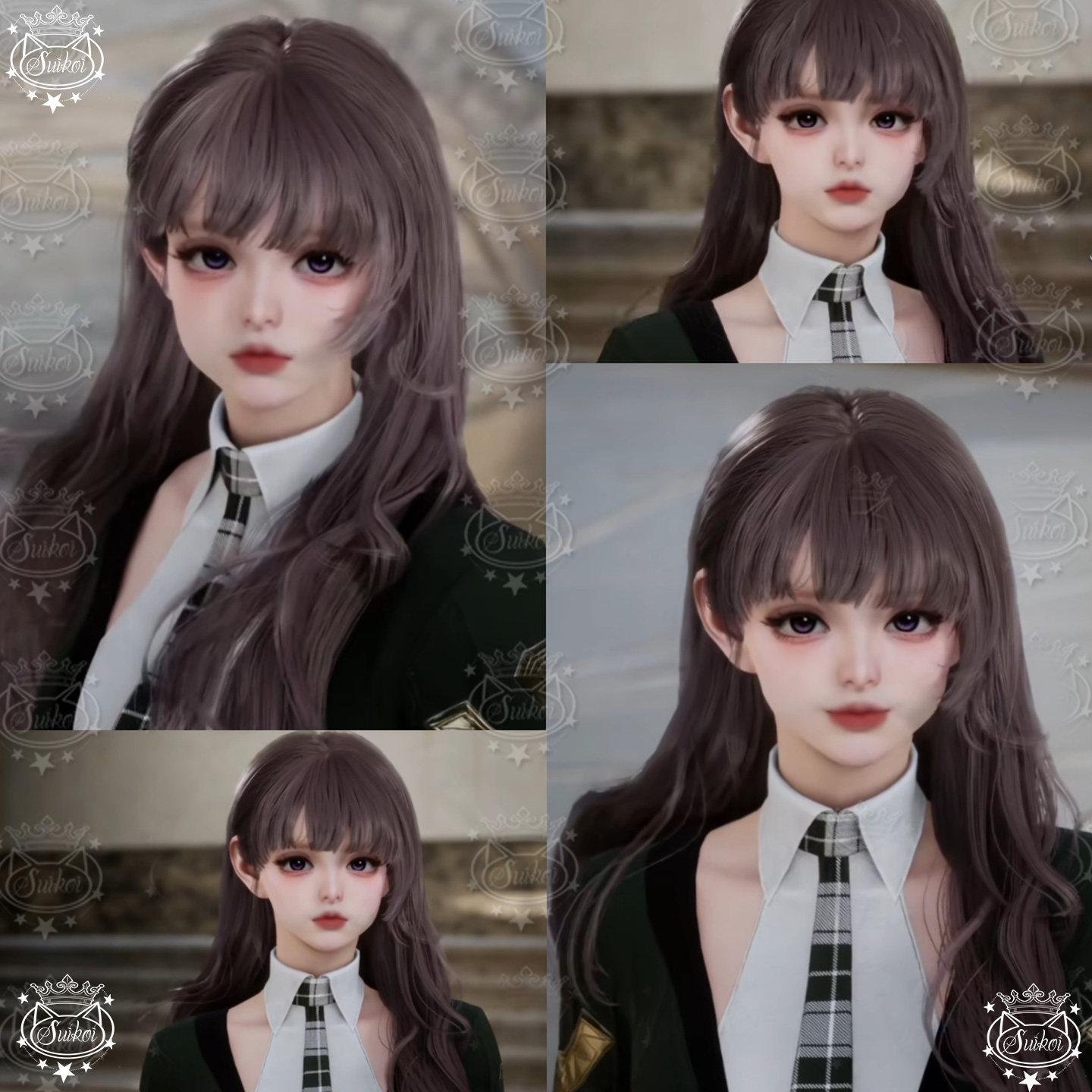 秒发【芋圆萝莉】永恒之塔2捏脸女AION2天族魔族国服台服stam服