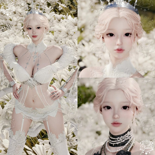秒发【温软】永恒之塔捏脸女AION2天族魔族国服台服国际服