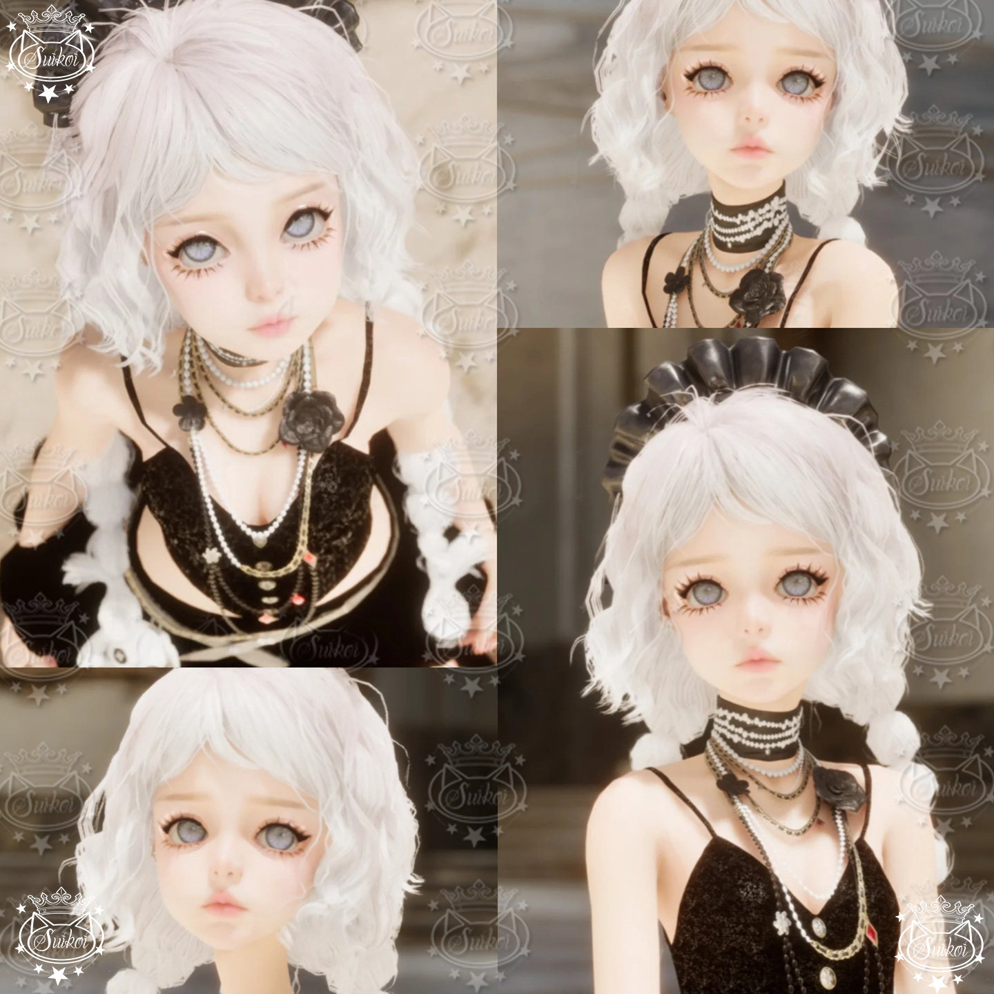 秒发【糯糯萝莉】永恒之塔2捏脸女AION2天族魔族国服台服stam服