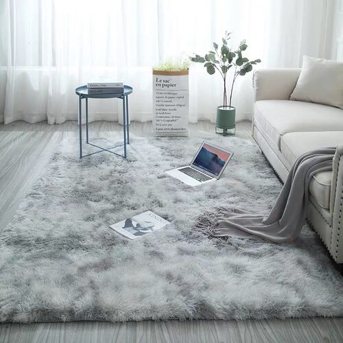 Carpet For Girls Shaggy Floor Soft Mat Living Room Plush Rug-封面