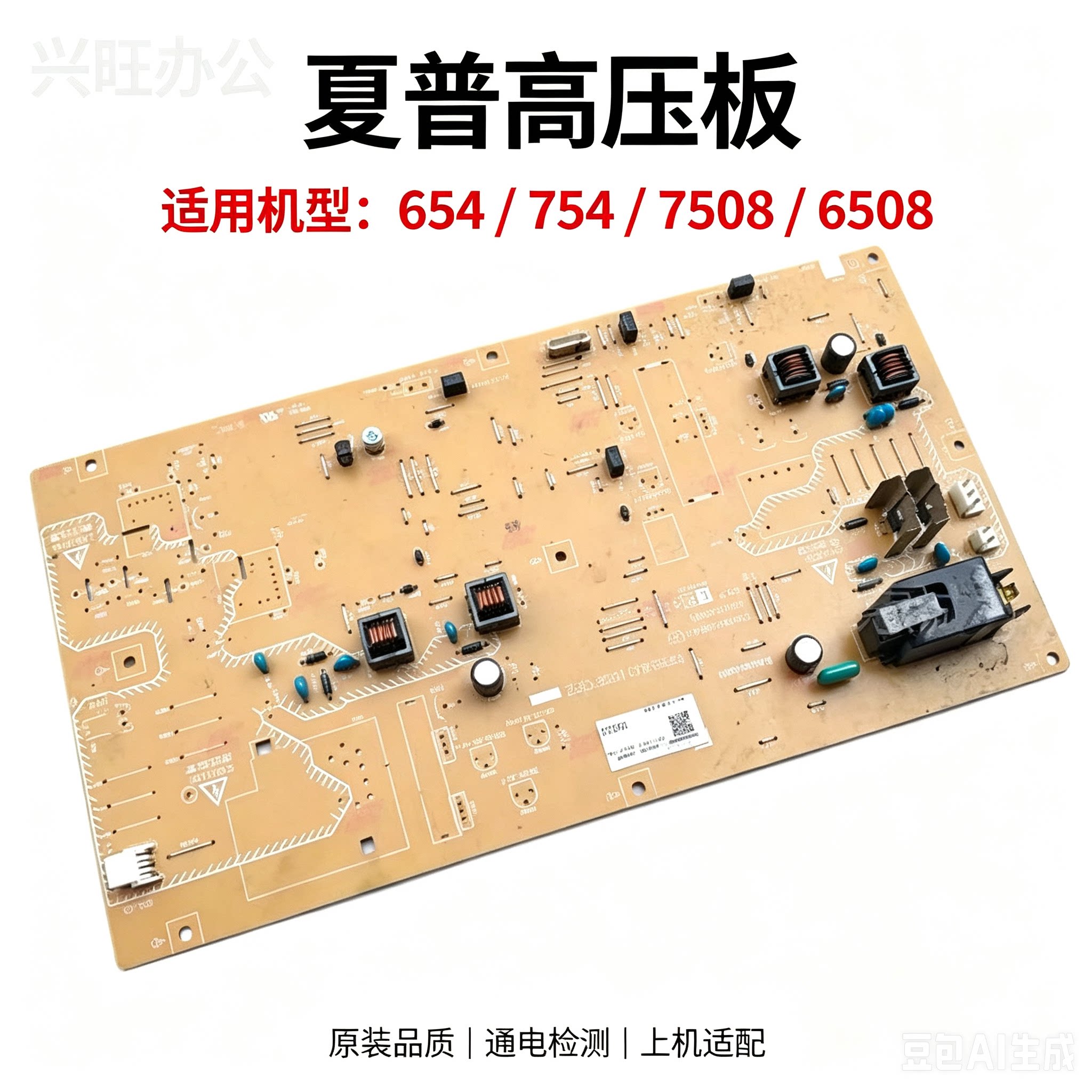 原装 夏普MX M654 754N 6508 7508电源板 低压板 HL电路板