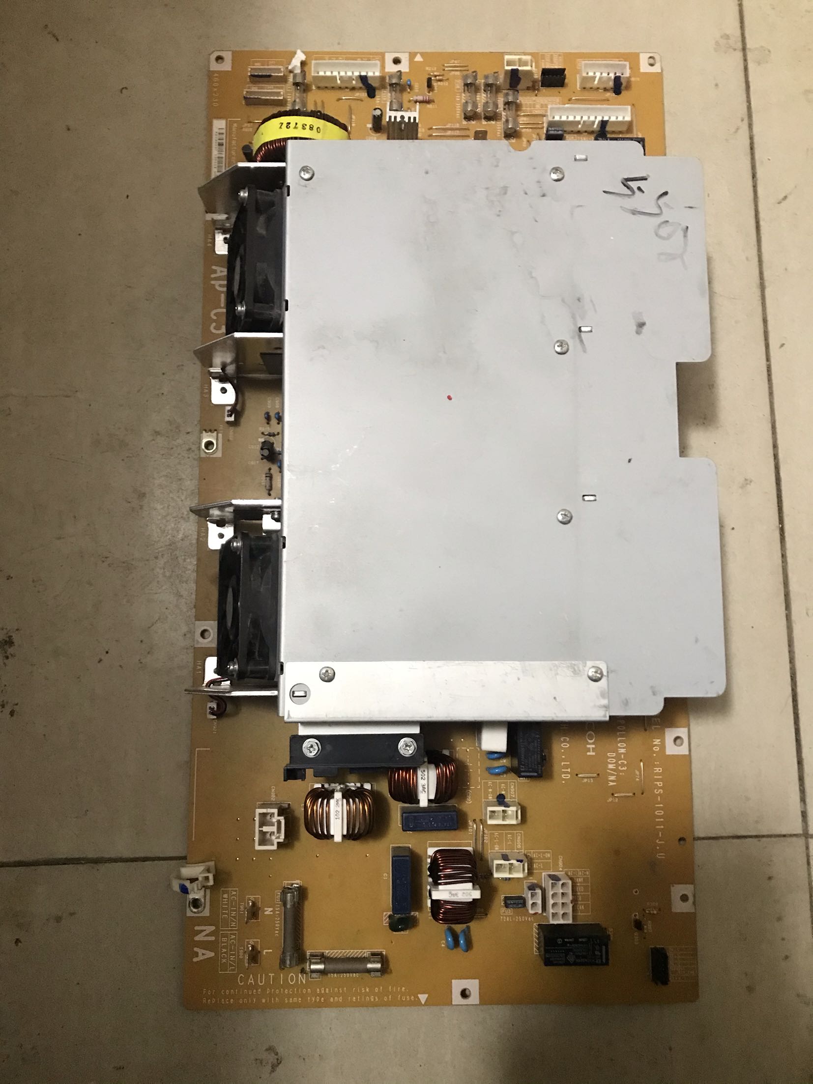 适用理光MPC5502 C4502 C3502 C3002 C5502A电源板 控制板主板,