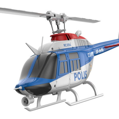 C138Pro遥控直升机RCERA六通道航模无刷特技仿真直升机贝尔像真机