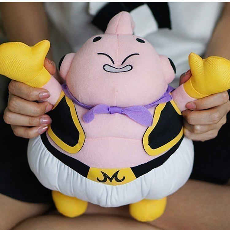 日本新款七龙珠魔人胖布欧手办公仔布娃娃动漫迷男女毛绒布偶玩偶