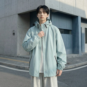 2026春款流行冲锋衣工装连帽美式高街休闲外套 AK03-P68，男装夹克，星座1017