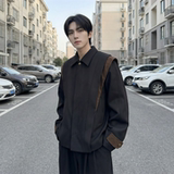 现货新款春季飞肩撞色夹克外套男设计感痞帅上衣JK905-P108，男装夹克，星座1017