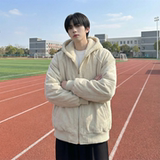 现货加绒加厚外套男潮重磅帆布水洗棉服夹克Y307-P138，男装夹克，星座1017