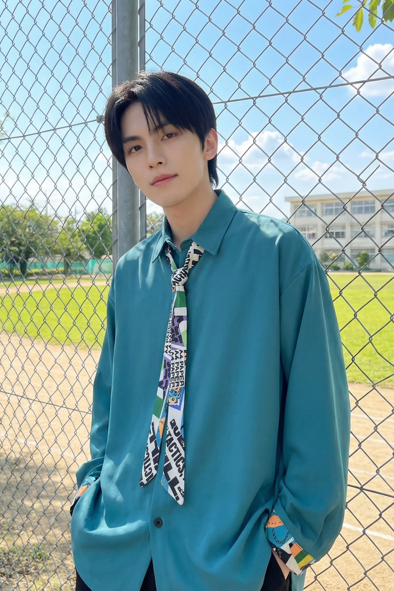 现货长袖衬衫男潮流带领带帅气港风高级感情侣衬衣FA32-P55,男装衬衫,星座1017