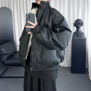 飞行员皮夹克座山雕冬季美式复古短款棉衣外套男棉服 M3581-P148图片