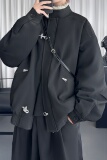 毛领复古（仿貂毛领）秋冬季座山雕夹克棉服外套男Q6064-P148，男装夹克，星座1017
