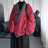 风秋冬加绒加厚交领汉服外套古风道袍棉衣Y8117-P128，男装棉衣，星座1017