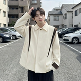 现货新款春季飞肩撞色夹克外套男设计感痞帅上衣JK905-P108，男装夹克，星座1017