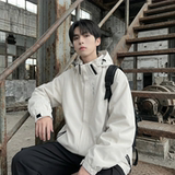 2026春款流行冲锋衣工装连帽美式高街休闲外套AK03-P68，男装夹克，星座1017