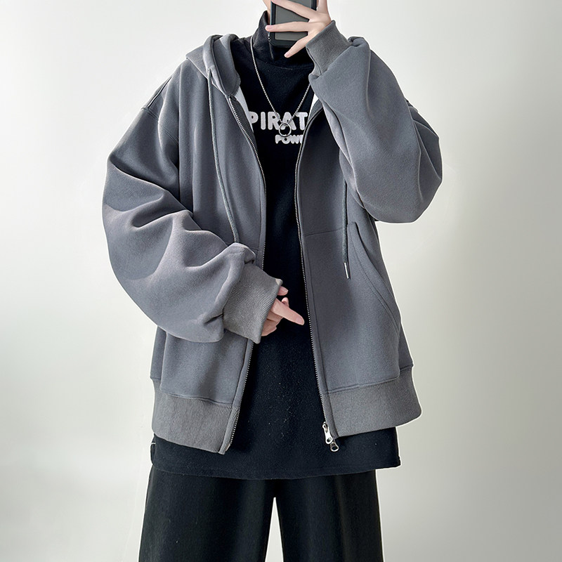 开衫卫衣男美式潮牌夹克连帽情侣上衣秋装外套GW36-P68,男装夹克,星座1017