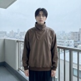 新款现货2026年新款现货堆堆领宽松长袖卫衣CR355-P68，男装卫衣，星座1017