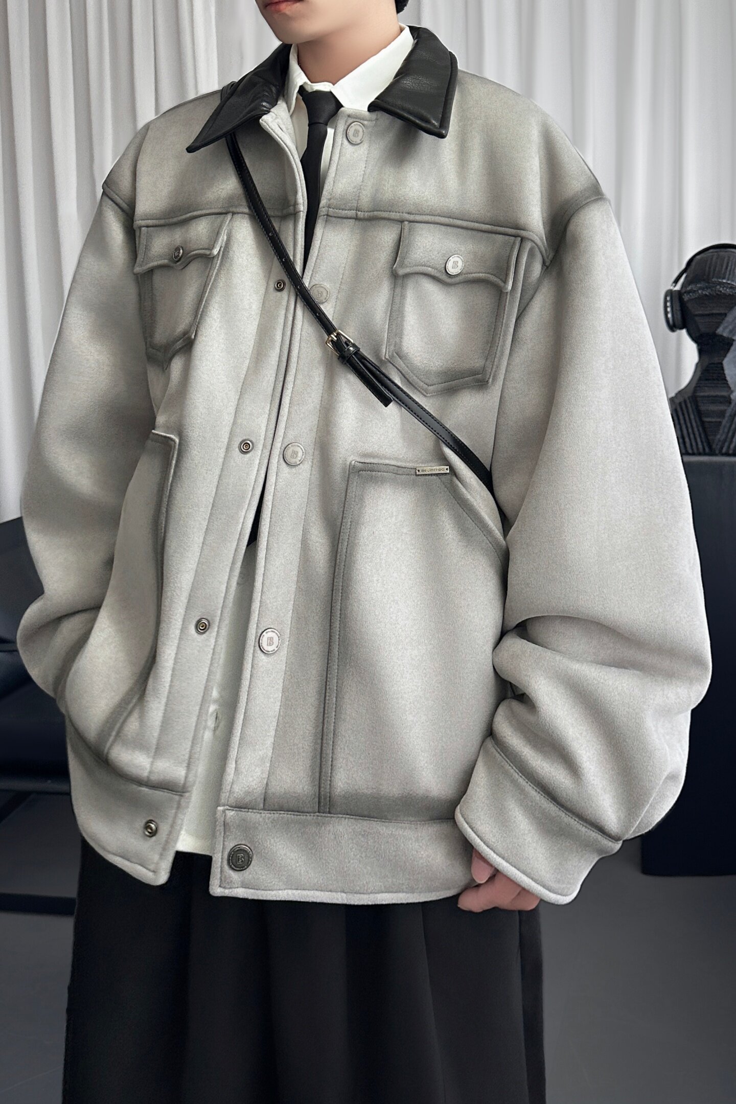 工装棉服男款冬季外套加厚外套防寒棉袄保暖棉衣夹克R5579-P138,男装夹克,星座1017